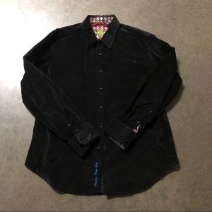 Black Velvet Robert Graham Shirt